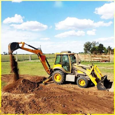 2021 Zhengtai Brand New 2.5ton 0.3cbm Backhoe New Mini Small Cheap Loader Backhoe