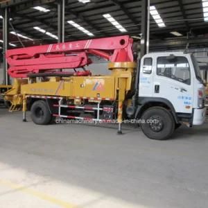 24m Mini Concrete Scorpion Boom Pump Truck on Sale-Pumpcrete