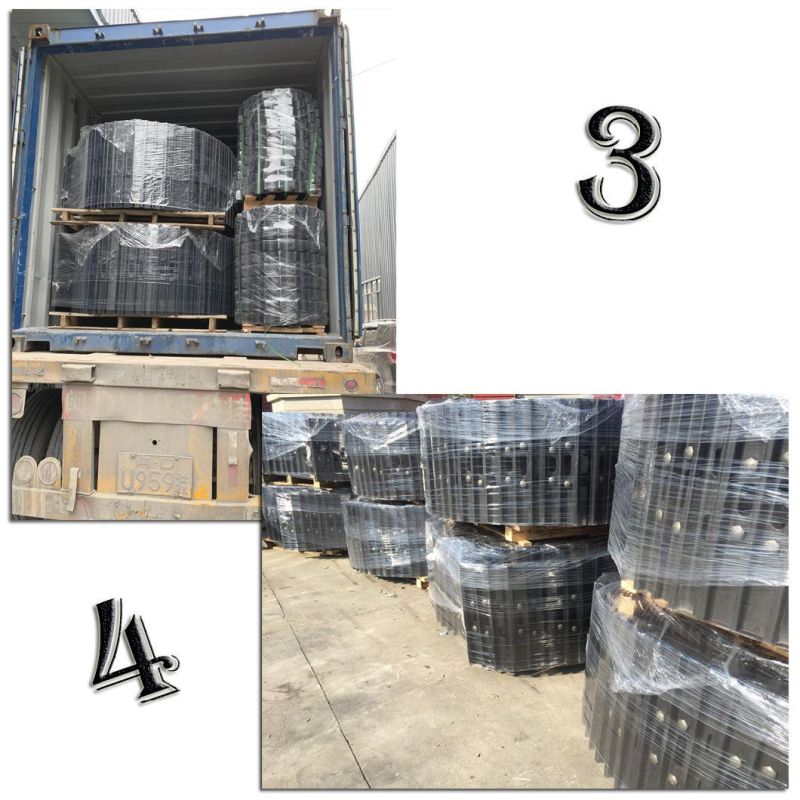 Spare Parts Track Shoes PC40 for Excavator and Bulldozer