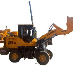 Wheel Loaders Mini Backhoe Small Wheel Loader Zl 16A for Sale