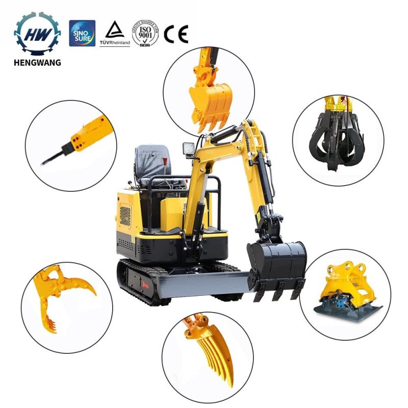 Hydraulic 1ton Mini Excavator Manufacturer