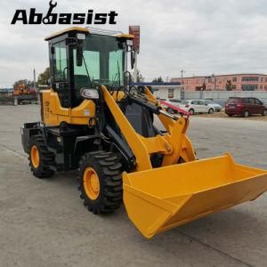 hot sell China Abbasist famous 1.5ton compact loader hoflader radlader with CE