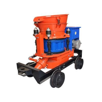 High Efficiency Rotor Type Dry Mix Shotcrete Machine 7m3/H Pz-7