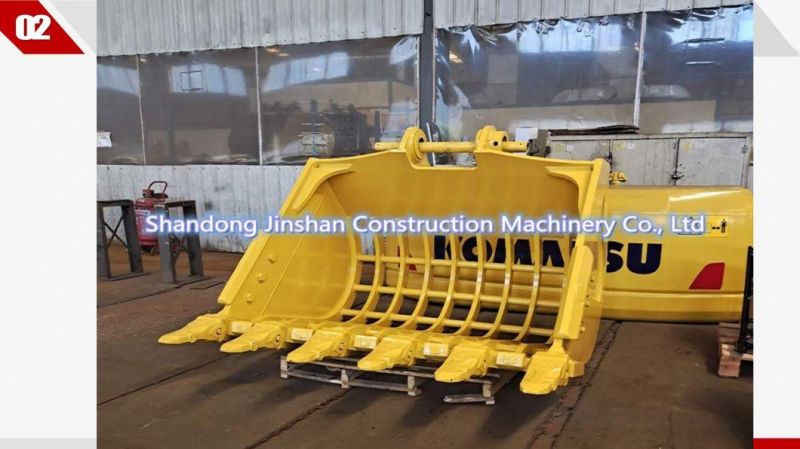 Excavator Skeleton Bucket Crawler Excavator Spare Parts Skeleton Screen Bucket