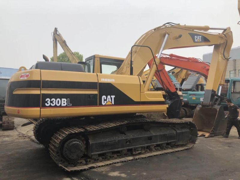 30t Heavy Duty Japan Origin Semi Automic Caterpillar 330b 330bl 330 Cralwer Excavator