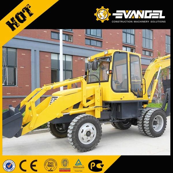 Backhoe Loader Wzl25-10A (6ton backhoe loader, 0.75m3 backhoe loader)