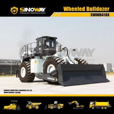 Sinoway New Wheel Dozer with 530 HP Cummins Engine
