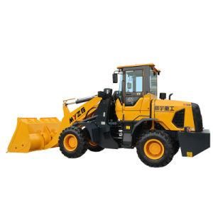 Myzg G38 Mini Front Wheel Stone Loader Bucket Types of Front Bucket Loader