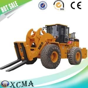 China 23 Ton Front End Mining Block Forklift Loader for Marble Quarry