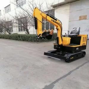 Crawler Mounted Household Excavator, Factory Wholesale 1.5 Ton Mini Excavator Price with CE