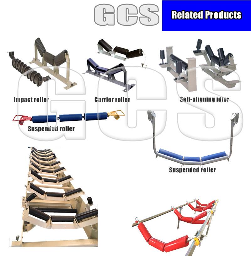 Guide Adjusting Kinetic Steel Rollers for All Types of Handling Conveyors