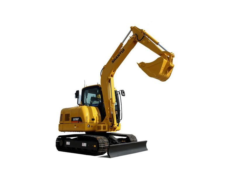 Shantui 6ton Small Crawler Excavator Se60 with Kubota Engine