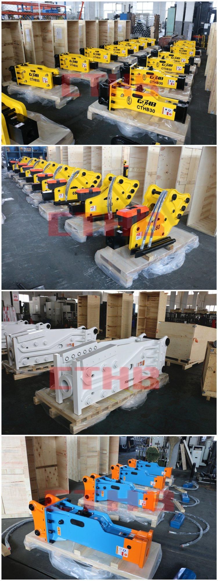 Sb100 Chisel 150mm Soosan Brand Hydraulic Hammer Breaker Manufacturer in China