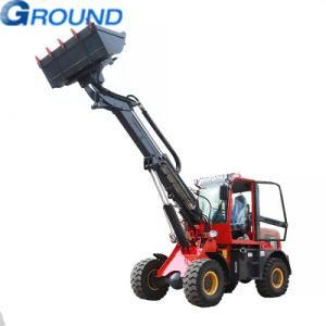 Heavy duty long arm front end 1.6ton shovel loader for road construction
