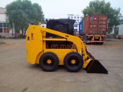 Jc95 with Ce 1.2ton 70kw 0.55m3 Skid Steer Mini Loader