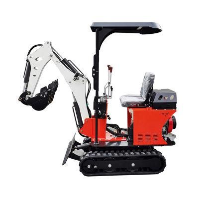Shandong Excavator 800kg Mini Excavator with Cheap Price 0.8 Ton Digger with CE/ISO Support OEM Mini Excavators
