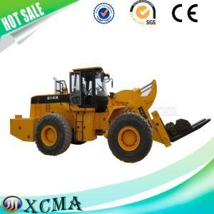 China marble Forklift Loader Front Block Handler Wheel Loader Forklift Supplier