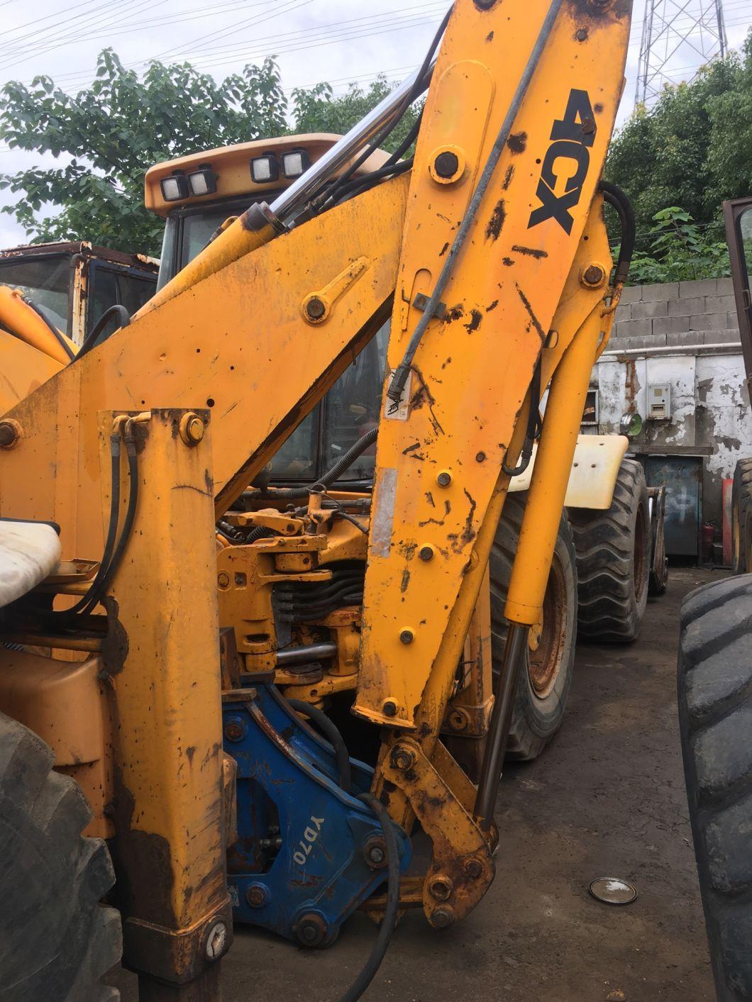 Used Original Jcb 4cx Backhoe Loader with Grapple Bucket