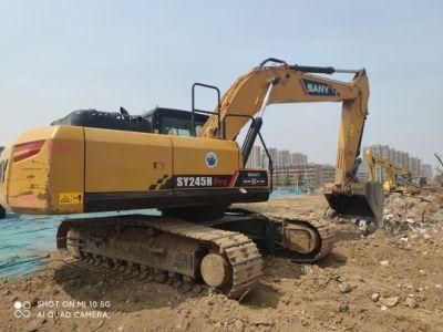 Second Hand Used Mini Excavator Excavators Hydraulic Digger Earth Moving Ming Crawler Sany Sy235 Sy215 Excavadora Usada Sy245h for Sale