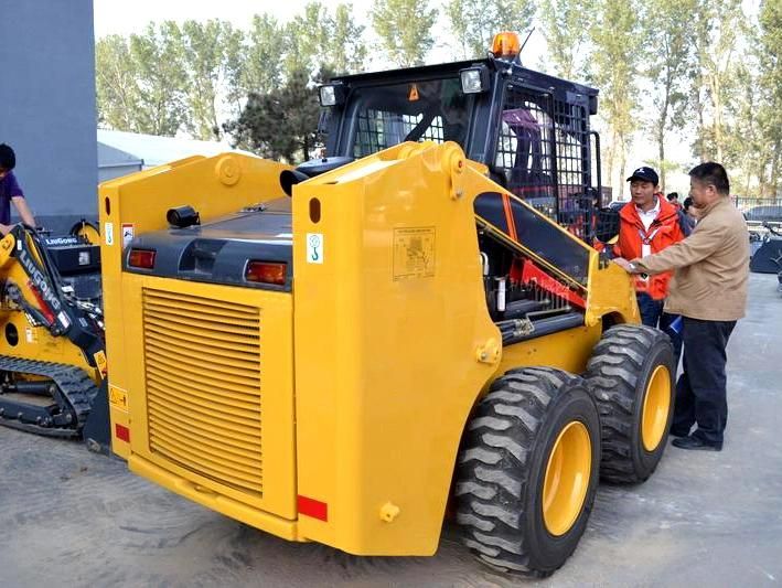 Mobile Machinery Liugong 365A Mini Wheel Loader with Trencher in Peru on Sale