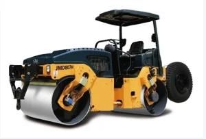 Factory Price7 Ton Hydraulic Double Drum Vibratory Road Roller (JMD807H)