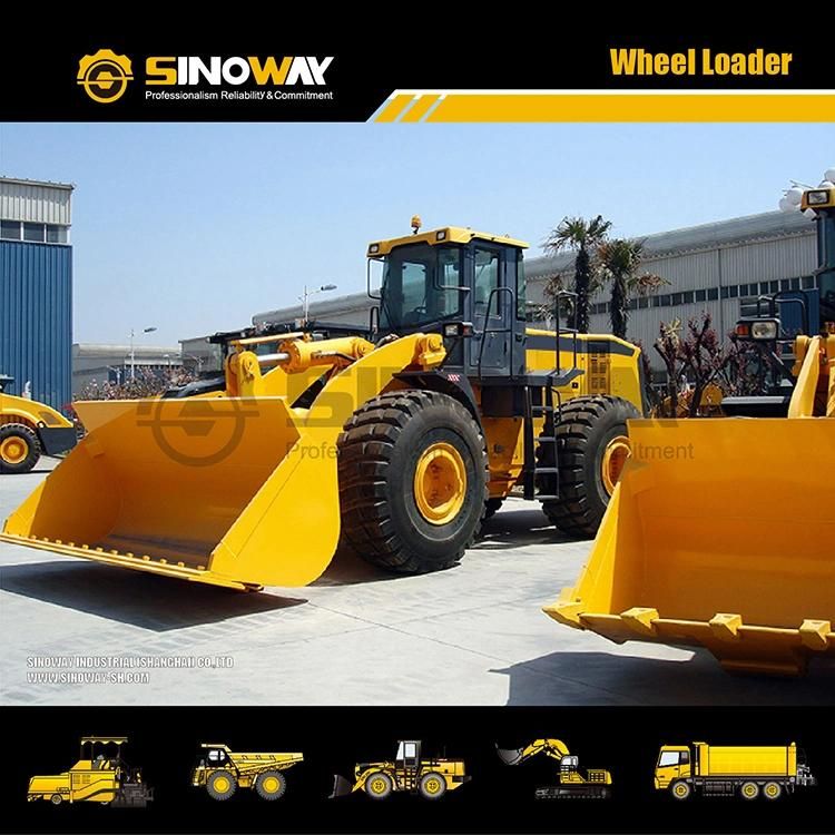 8 Ton Wheel Loader Mine Shovel Wheel Loader with Zf Transmission