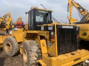 Used Japan Made Good Working Cat 966f Hydraulic Wheel Loader