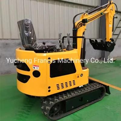 China Factory Hydraulic Farm/Garden Crawler Tracked Compact Small Micro Mini Hole Digger Digging Excavator