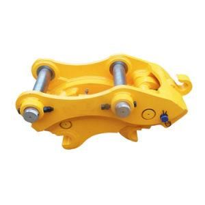 Excavator Attachment Parts Mechanical Exchange Excavator Bucket Quick Hitch Change Coupler