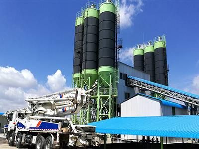 Low Price Zoomlion Concrete Batching Plant Hzs90p 90m3/H for Sale