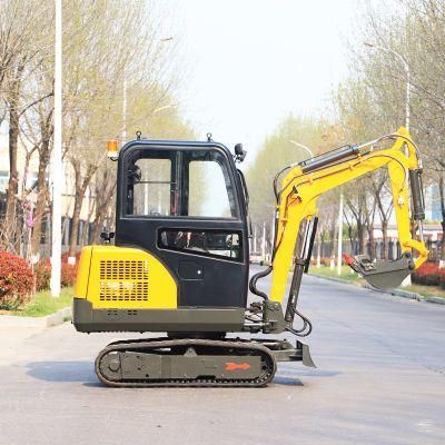 CE EPA China Factory Price Micro Crawler Mini Excavator 0.8 Ton 1 Ton 1.2 Ton 2 Ton 6 Ton Small Digger for Sale