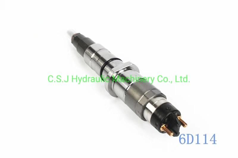 PC300-8 Excavator 6D114 Diesel Engine Parts Fuel Injector 0445120236/6745-11-3102/5263308