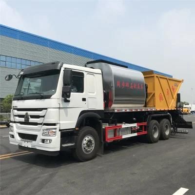 6X4 Sinotruck HOWO Road Construction Machinery Emulsified Asphalt and Gavel Synchronous Chip Sealer