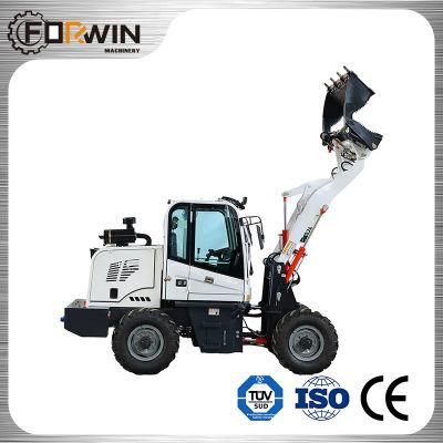 0.8tons/0.4m&sup3; Fw910 (white) Front Loader Flexible Operation Small Wheel Loader Price with CE Certification