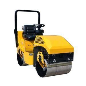 China Cheap Mini Small Double Drum Vibration Road Roller