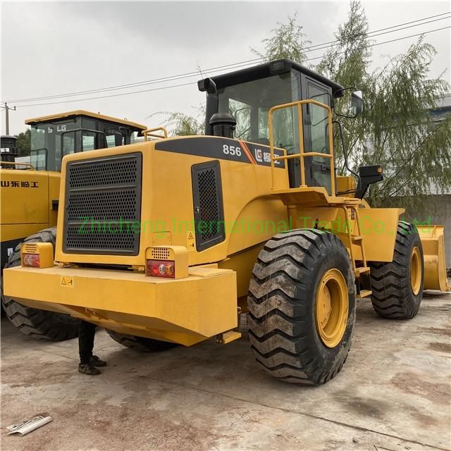 856 Mining Work Mini Cummins Payloader China Loader Construction Machinery Equipment Liugong Brand Used Wheel Loader Liugong Clg836 Clg855 Clg856 Sale Price