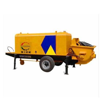 Hydraulic Diesel Pump Concrete Mixer Concrete Pumping Machine Concrete Mobile Concrete Pump Machine