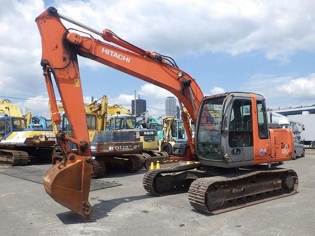 Second Hand 112 Ton Earth Moving Machine Hitachi Komatsu Caterpillar Hydraulic Crawler Digger Construction Machinery Equipment Excavadora Usada Hitachi Zaxis120