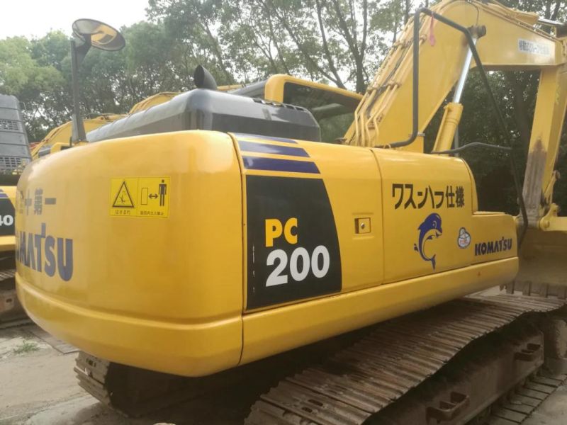 2015 Year Used Komatsu PC200-8 Crawler Excavator, 1m3 Bucket Komatsu PC200-8 PC200 Excavator