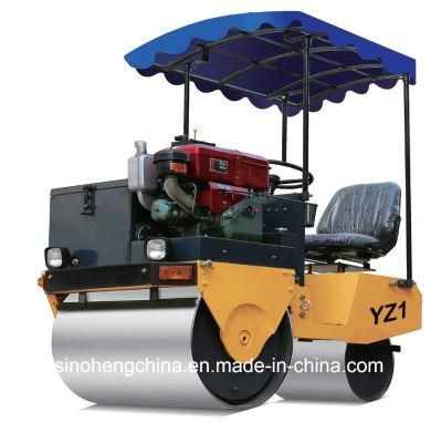 Best Price Double Drum Vibratory Roller Compactor 1 Ton Yz1