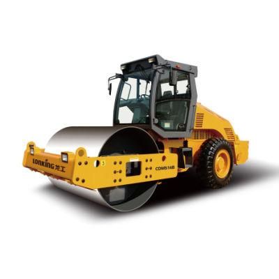 Compactor Road Construction Machine 14 Ton 16 Ton 18 Ton 20 Ton 22 Ton 30ton Chinese Manufacturer 2kw Road Rolle Lonking Cdm514D