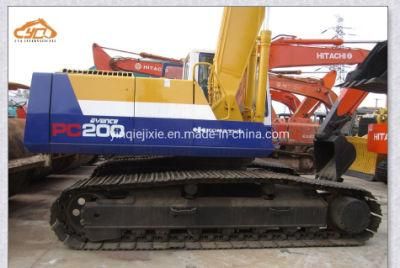 Used Excavator Komatsu PC200 Crawler Excavator Komatsu PC200-5 PC200-6 Weight 19180kg Original Made in Japan