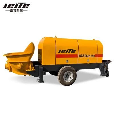 60 Cubic Meter Per Hour Mobile Bangladesh Price Pump Trailer Mounted Concrete Pumps Diesel Engine Pumps Price