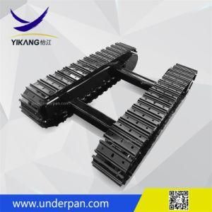 Custom Rubber or Steel Track Undercarriage for Crawler System Excavator Drilling Rig Crusher Crane Robot Machine Parts
