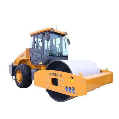 Cheap Price 22 Ton Compactor Single Drum Vibrating Road Roller Xs223j for Sale in India