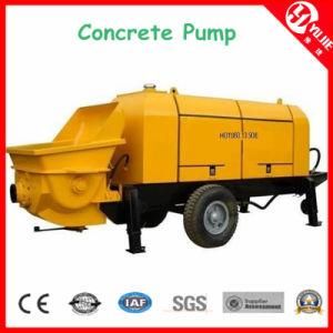 60m3/H Electric and Diesel Type Trailer Concrete Pumps