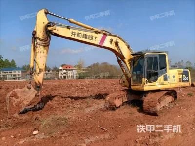 Used Mini Medium Backhoe Excavator Komatsu PC200-8n1 Construction Machine Second-Hand