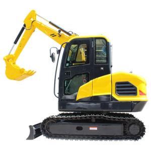 Top Ranking Chinese Manufacturer Cheap 1 Ton5 Ton 6ton Digger Hydraulic Multifunctional Crawler Mini Excavator for Sale Price