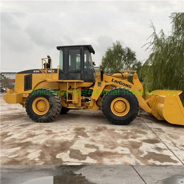 Mining Work Good Condition Earth Moving Wheel Payloader China Loader Construction Liugong Brand Used Wheel Loader Liugong Clg836 Clg855 Clg856 Factory Price
