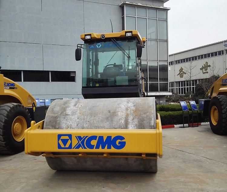 XCMG Official 12 Ton Road Roller Machine Xs123h China New Single Drive Vibratory Compactor Road Roller Price